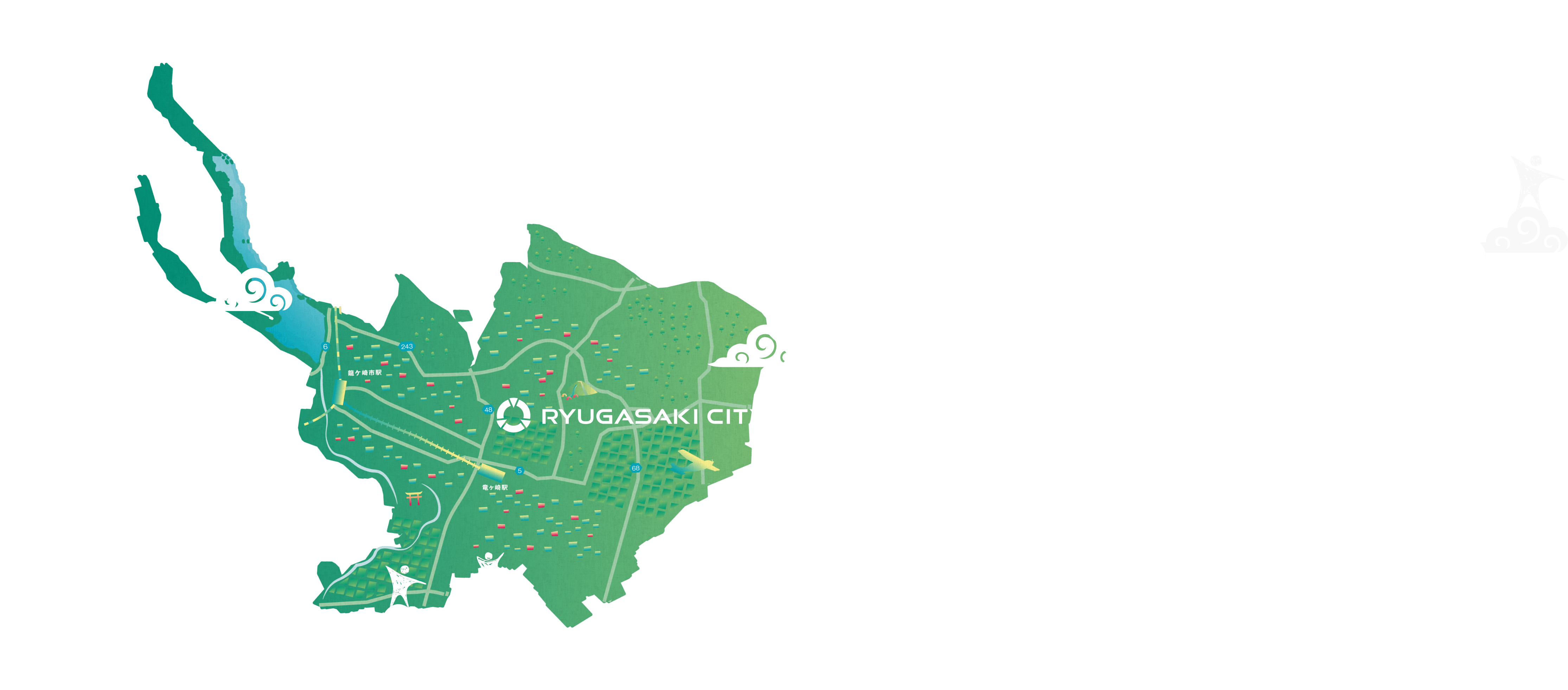 龍ケ崎市の、魅力