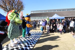 イベントで大人気！　まいりゅうに集まるたくさんの笑顔